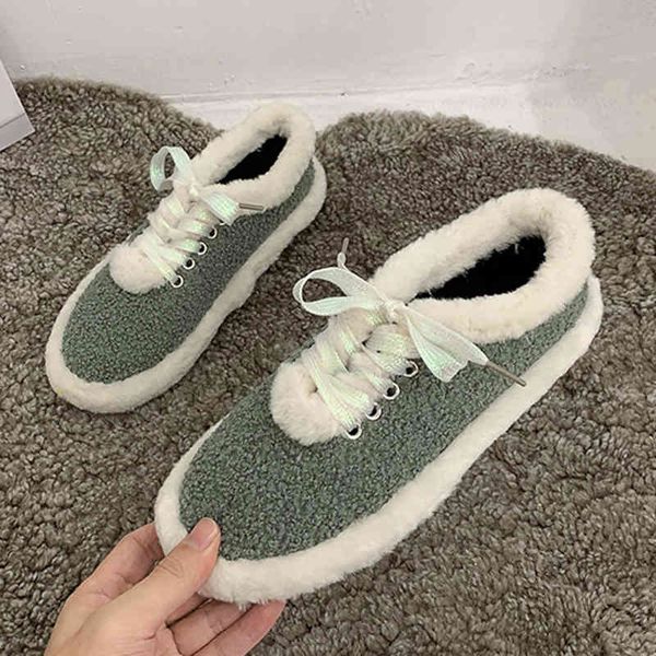 dress shoes muffins riband lace up lambswool loafers women plush espadrilles creepers winter cotton ladies comfy warm fluffy fur flats f1p6, Black
dress shoes muffins riband lace up lambswool loafers women plush espadrilles creepers winter cotton ladies comfy warm fluffy fur flats f1p6, Black