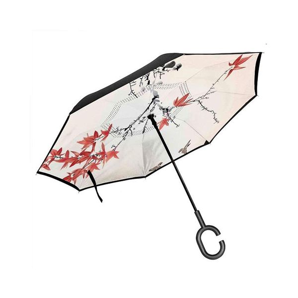umbrellas inverted car umbrella, romantic spring theme watercolor painting of cherry blossom branches, with c-shaped handle, umbrella
umbrellas inverted car umbrella, romantic spring theme watercolor painting of cherry blossom branches, with c-shaped handle, umbrella