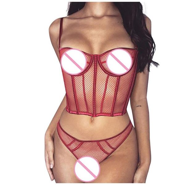 bras sets women lingerie set plus size back buckle bra thong sleepwear underwear micro bikini langeri lenceria #2d16, Red;black
bras sets women lingerie set plus size back buckle bra thong sleepwear underwear micro bikini langeri lenceria #2d16, Red;black
