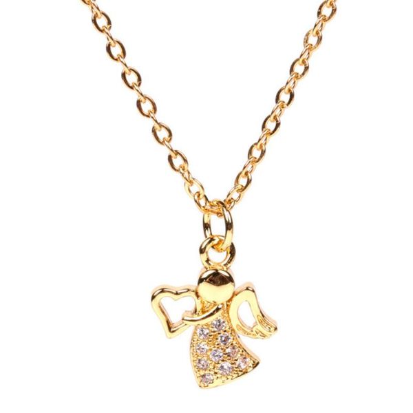 pendant necklaces smart angel necklace minority design clavicle chain women's micro zircon charm fashion party jewelry gifts, Silver
pendant necklaces smart angel necklace minority design clavicle chain women's micro zircon charm fashion party jewelry gifts, Silver