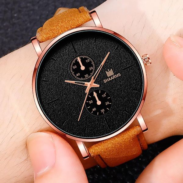 wristwatches relogio masculino minimalist men watches fashion sports dress for leather men's quartz 2021 reloj hombr, Slivery;brown
wristwatches relogio masculino minimalist men watches fashion sports dress for leather men's quartz 2021 reloj hombr, Slivery;brown