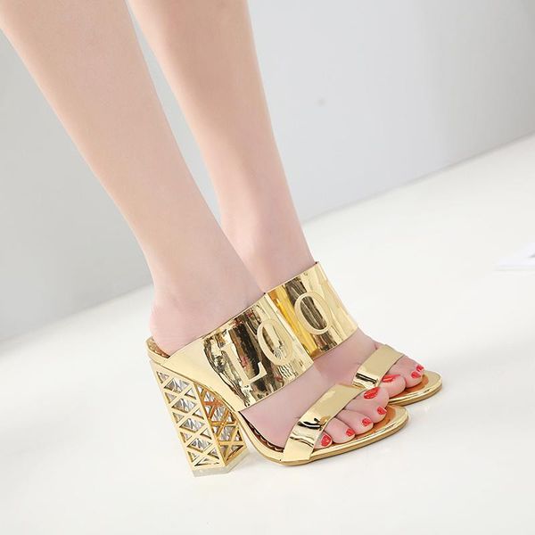 fashion women summer sandals slippers thick heel flip flop crystal hollow high shoes size 34-40 dress, Black
fashion women summer sandals slippers thick heel flip flop crystal hollow high shoes size 34-40 dress, Black