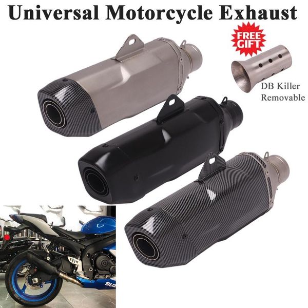 universal motorcycle 51mm exhaust pipe escape modify muffler db killer for gsxr600 ninja 400 mt-03 cb600r pcx 125 dirt bike er6n system
universal motorcycle 51mm exhaust pipe escape modify muffler db killer for gsxr600 ninja 400 mt-03 cb600r pcx 125 dirt bike er6n system