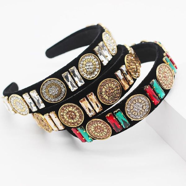 other cross-border fashion baroque temperament color rhinestone gold coin headband ladies prom catwalk street hair accessories 812, Golden;white
other cross-border fashion baroque temperament color rhinestone gold coin headband ladies prom catwalk street hair accessories 812, Golden;white