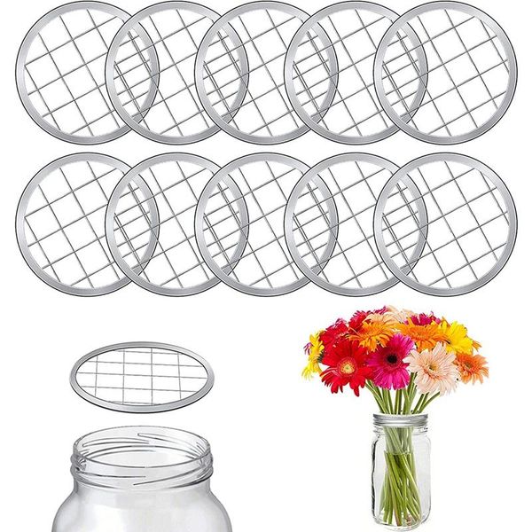 kitchen storage & organization 10pcs mason jar frog lid inserts for fixing flower arrangement plants fixation home office vase decoration ac
kitchen storage & organization 10pcs mason jar frog lid inserts for fixing flower arrangement plants fixation home office vase decoration ac