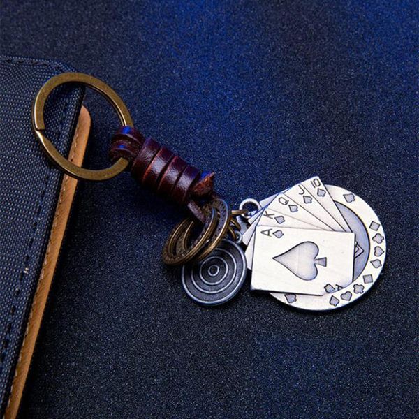 keychains vintage playing card keychain creative gift fashion bag key ring accessories pendant, Silver
keychains vintage playing card keychain creative gift fashion bag key ring accessories pendant, Silver