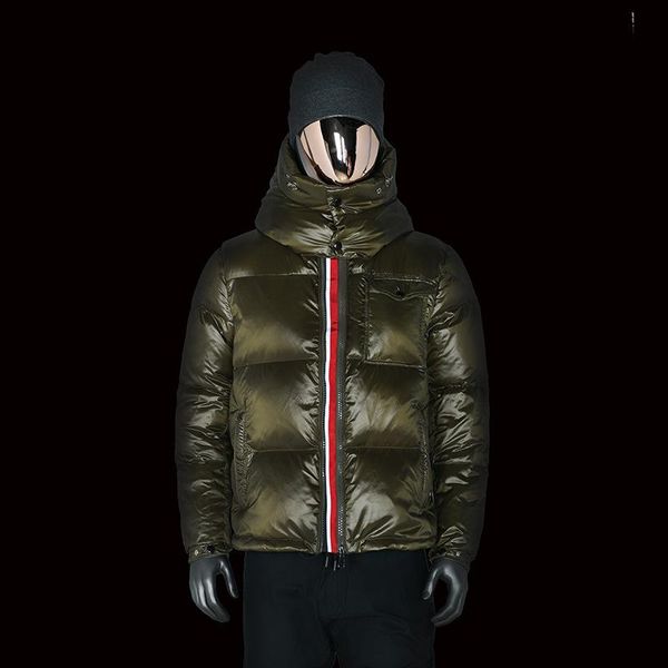 men's tracksuits 2021 winter home short down jacket hooded thick three-color ribbon, Gray
men's tracksuits 2021 winter home short down jacket hooded thick three-color ribbon, Gray