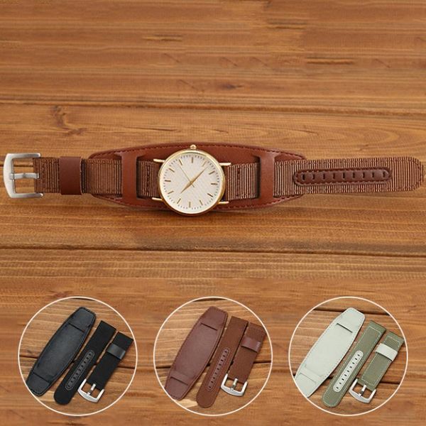 watch bands sports watchband universal men 18 20 22 24mm strap nylon woven leather holder casual clasp buckle boyfriend gift, Black;brown
watch bands sports watchband universal men 18 20 22 24mm strap nylon woven leather holder casual clasp buckle boyfriend gift, Black;brown
