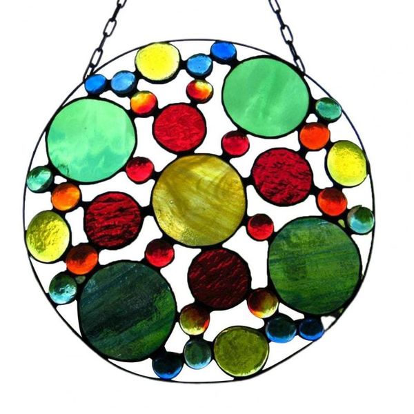 decorative objects & figurines 50%hanging pendant delicate portable multicolor window stained suncatcher ornament for home 
decorative objects & figurines 50%hanging pendant delicate portable multicolor window stained suncatcher ornament for home