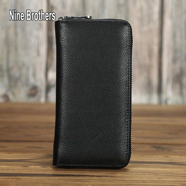 men zipper luxury designer wallet genuine leather clutch bags male standard long wallets fashion brand card holder cellphone bag, Red;black
men zipper luxury designer wallet genuine leather clutch bags male standard long wallets fashion brand card holder cellphone bag, Red;black