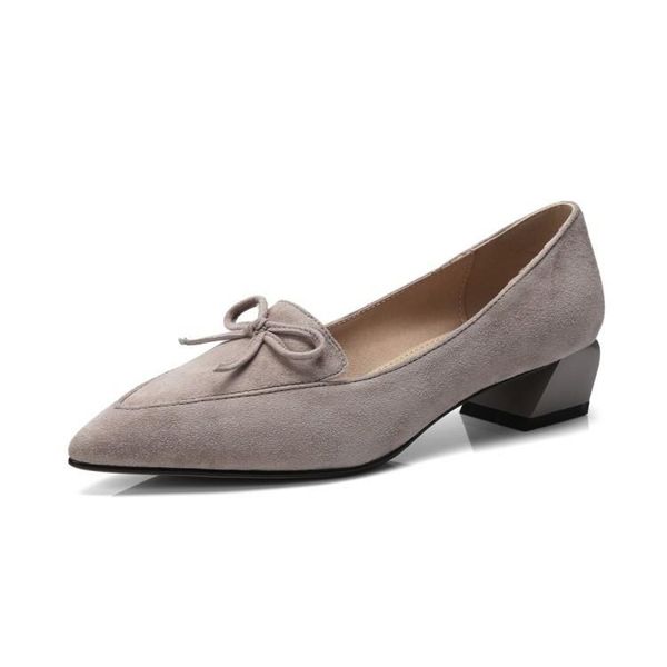 ladies office shoes genuine leather women work sheep loafers pointed toe chunky heel for woman zy299 dress, Black
ladies office shoes genuine leather women work sheep loafers pointed toe chunky heel for woman zy299 dress, Black