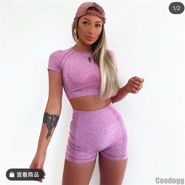 vital workout clothes women seamless gym yoga set sports crop shirt high waist fitness shorts 2 pcs running sportswear suits outfit
vital workout clothes women seamless gym yoga set sports crop shirt high waist fitness shorts 2 pcs running sportswear suits outfit