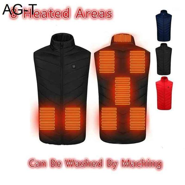 2020 new men 8 areas winter super warm heated vests jackets usb men electrical heated sleevless jackets outdoor vests1, Black;white
2020 new men 8 areas winter super warm heated vests jackets usb men electrical heated sleevless jackets outdoor vests1, Black;white