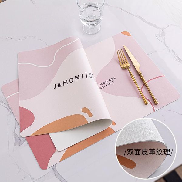 morandi leather dining mat modern light luxury waterproof oil proof wash ins household pvc table tea mats & pads
morandi leather dining mat modern light luxury waterproof oil proof wash ins household pvc table tea mats & pads