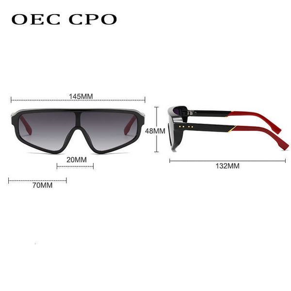 luxury designer sunglasses oec cpo vintage punk square men women brand design fashion one piece retro brown shades glasses 0622, White;black
luxury designer sunglasses oec cpo vintage punk square men women brand design fashion one piece retro brown shades glasses 0622, White;black