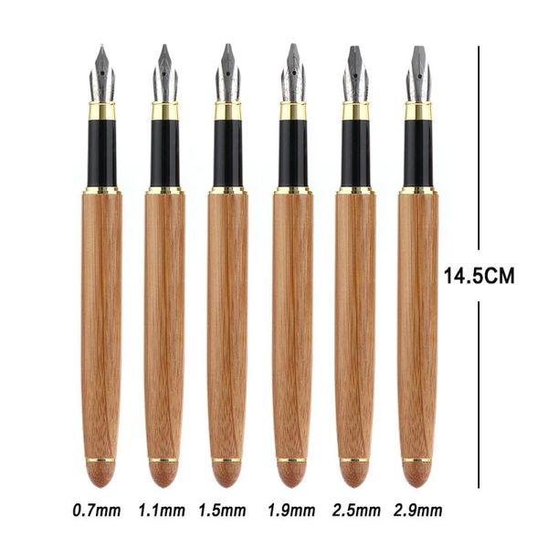 retro bamboo calligraphy art fountain pen broad stub chisel-pointed nib 0.7mm-2.9mm writing tool student pens
retro bamboo calligraphy art fountain pen broad stub chisel-pointed nib 0.7mm-2.9mm writing tool student pens