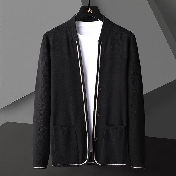 men's sweaters 4xl autumn winter pocket cardigan men fashion designer thick warm sweater coat casual knitted mens jackets, White;black
men's sweaters 4xl autumn winter pocket cardigan men fashion designer thick warm sweater coat casual knitted mens jackets, White;black