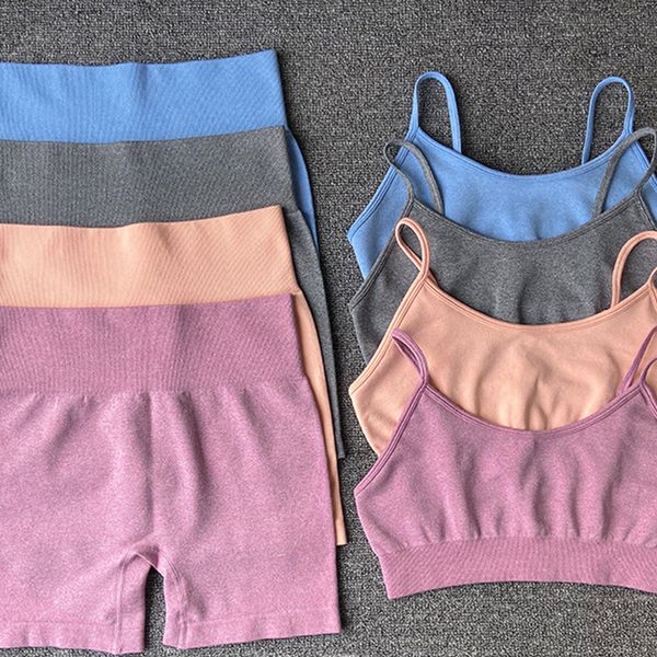 trend women seamless yoga set fitness sports suits gym clothing long sleeve crop shirts high waist running leggings two-piece sets, Gray
trend women seamless yoga set fitness sports suits gym clothing long sleeve crop shirts high waist running leggings two-piece sets, Gray