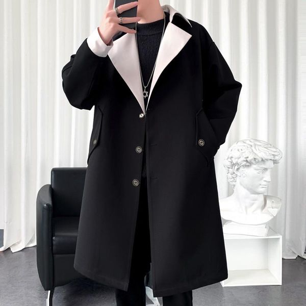 men's trench coats japanese vintage oversized mens windbreaker jackets autumn long british overcoat men detective coat drop, Tan;black
men's trench coats japanese vintage oversized mens windbreaker jackets autumn long british overcoat men detective coat drop, Tan;black