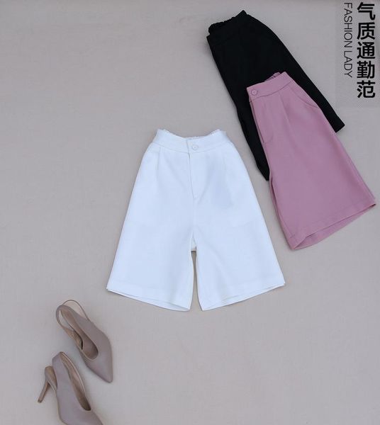 women's pants & capris women classic korean fashion high waist knee-length office lady straight suit trousers, Black;white
women's pants & capris women classic korean fashion high waist knee-length office lady straight suit trousers, Black;white