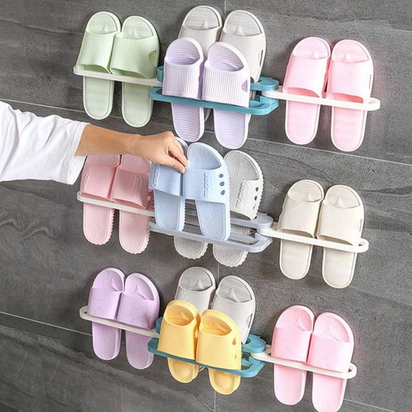 clothing & wardrobe storage household wall mounted shoe rack foldable shoes hanger slippers drain shelf hanging holder bathroom organizer
clothing & wardrobe storage household wall mounted shoe rack foldable shoes hanger slippers drain shelf hanging holder bathroom organizer