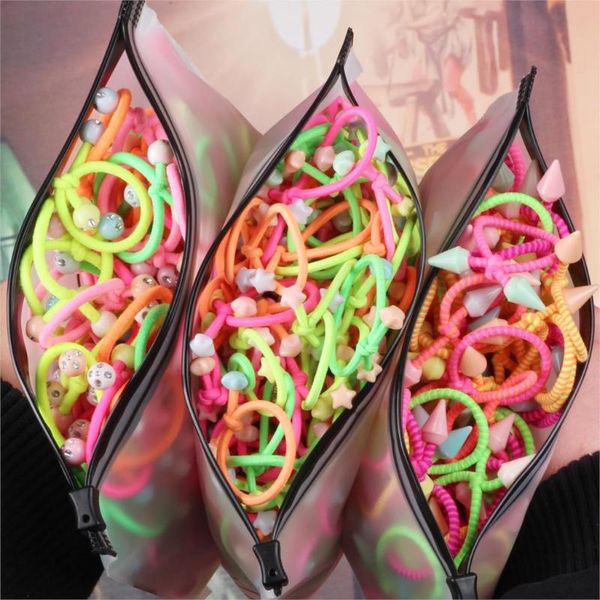 hair accessories pcs/bag children cute candy cartoon solid elastic bands girls kids lovely srunchies rubber kid, Slivery;white
hair accessories pcs/bag children cute candy cartoon solid elastic bands girls kids lovely srunchies rubber kid, Slivery;white