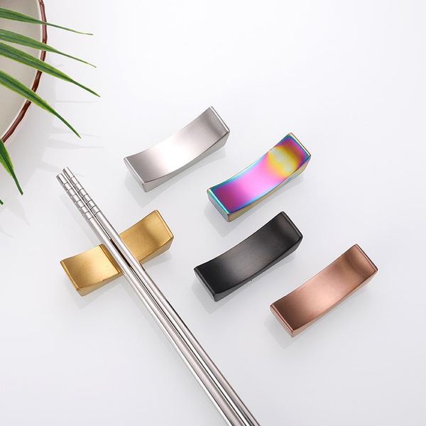 chopsticks chinese style 304 stainless steel chopstick holder, home el restaurant table creative color holder 
chopsticks chinese style 304 stainless steel chopstick holder, home el restaurant table creative color holder