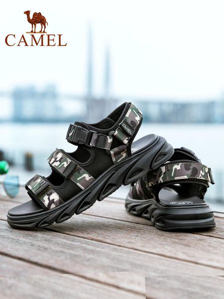 sandals camel summer outdoor men's camouflage lightweight beach hiking fishing soft breathable footwear fashion trendy, Black
sandals camel summer outdoor men's camouflage lightweight beach hiking fishing soft breathable footwear fashion trendy, Black