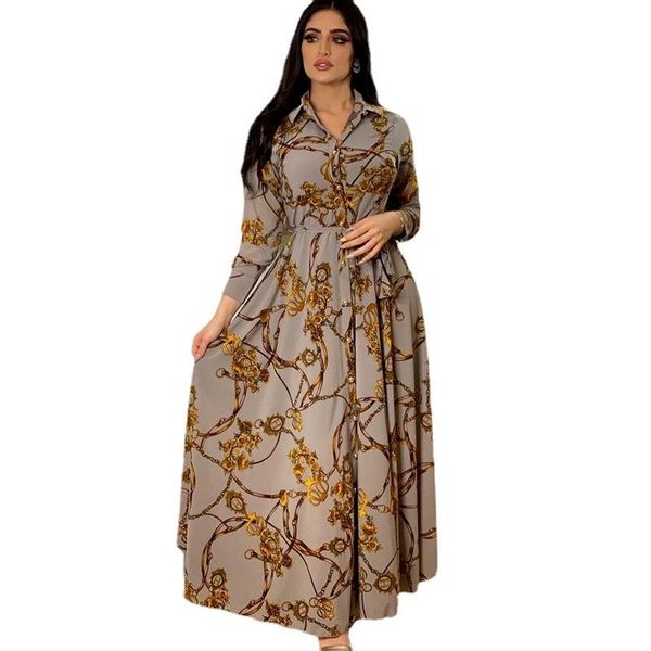 casual dresses fashion french elegant for women summer retro print muslim dubai abaya lapel single-breasted long sleeve shirt dress, Black;gray
casual dresses fashion french elegant for women summer retro print muslim dubai abaya lapel single-breasted long sleeve shirt dress, Black;gray
