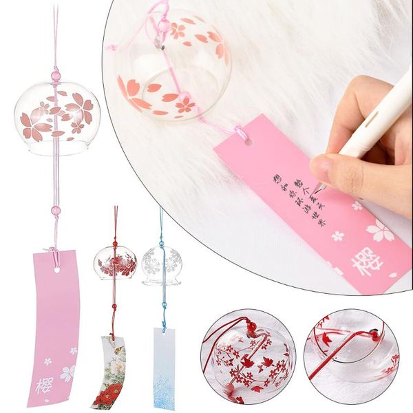 decorative objects & figurines cherry blossom wind chimes japanese style glass printed wall bell pattern decoration home
decorative objects & figurines cherry blossom wind chimes japanese style glass printed wall bell pattern decoration home