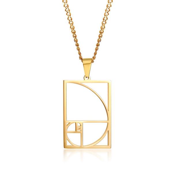 chains 2021 european and american style fashion jewelry stainless steel fibonacci series pendant suitable for women men, Silver
chains 2021 european and american style fashion jewelry stainless steel fibonacci series pendant suitable for women men, Silver