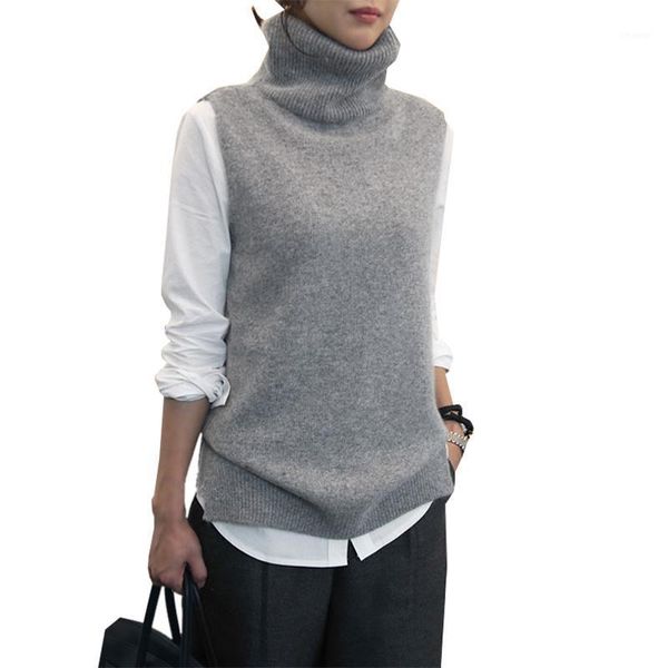 women's sweaters meiyangyoung autumn winter sleeveless cashmere sweater vest turtleneck warm knitted female waistcoat plus size, White;black
women's sweaters meiyangyoung autumn winter sleeveless cashmere sweater vest turtleneck warm knitted female waistcoat plus size, White;black