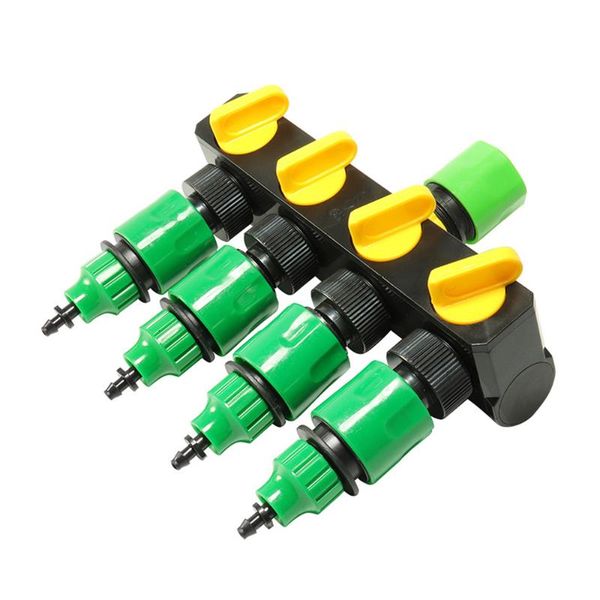 watering equipments garden irrigation 4-way tap hose splitter drip 4/7 or 8/11 fittings pipe connector set 1 (6 pcs)
watering equipments garden irrigation 4-way tap hose splitter drip 4/7 or 8/11 fittings pipe connector set 1 (6 pcs)