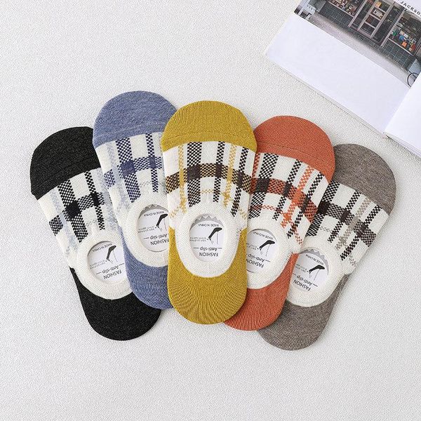 spring and summer women's socks urban small fragrant wind checkered boat cotton women silicone invisible & hosiery, Black;white
spring and summer women's socks urban small fragrant wind checkered boat cotton women silicone invisible & hosiery, Black;white