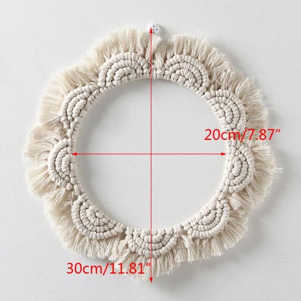 mirrors nordic ins round lace mirror artistic bohemian hand-woven cotton rope decoration 094a
mirrors nordic ins round lace mirror artistic bohemian hand-woven cotton rope decoration 094a