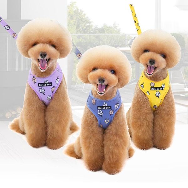 dog collars & leashes pet harness chest strap set vest-style polyester breathable heat dissipation small and medium pets teddy chihuahua
dog collars & leashes pet harness chest strap set vest-style polyester breathable heat dissipation small and medium pets teddy chihuahua