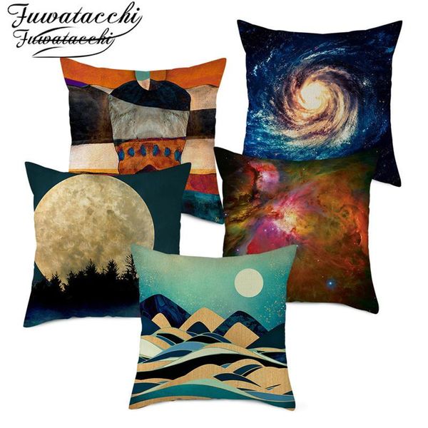 cushion/decorative pillow fuwatacchi watercolor mountain forest cushion covers abstract painting cover throw cases 45x45cm sofa decoration
cushion/decorative pillow fuwatacchi watercolor mountain forest cushion covers abstract painting cover throw cases 45x45cm sofa decoration
