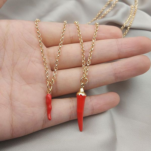 alloy cute chili pendant necklace for women fashiontrendy gold color chains choker necklaces collares party jewelry gifts e087, Silver
alloy cute chili pendant necklace for women fashiontrendy gold color chains choker necklaces collares party jewelry gifts e087, Silver