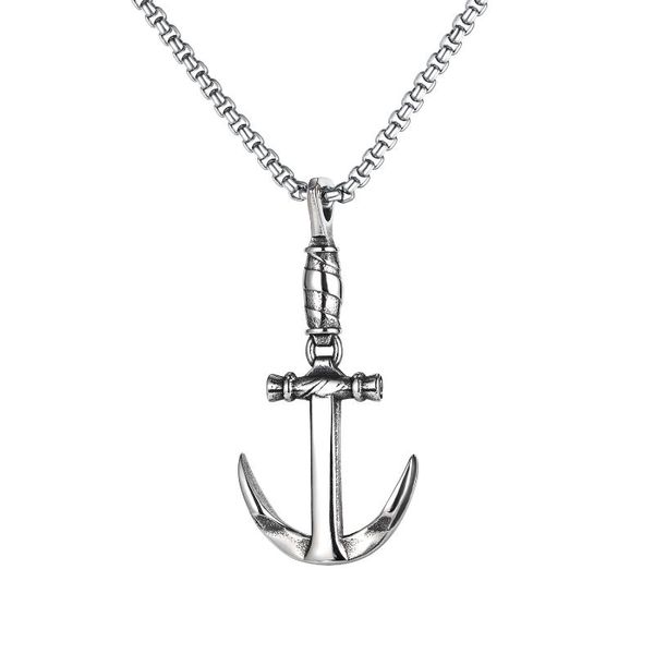 pendant necklaces 2021 fashion stainless steel anchor cross necklace men punk pastel goth accessories neck jewelry friends gifts, Silver
pendant necklaces 2021 fashion stainless steel anchor cross necklace men punk pastel goth accessories neck jewelry friends gifts, Silver