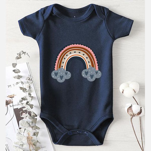 jumpsuits little girls rainbow clothing clothes for toddler girl infant costume kids born romper baby playsuit, Blue