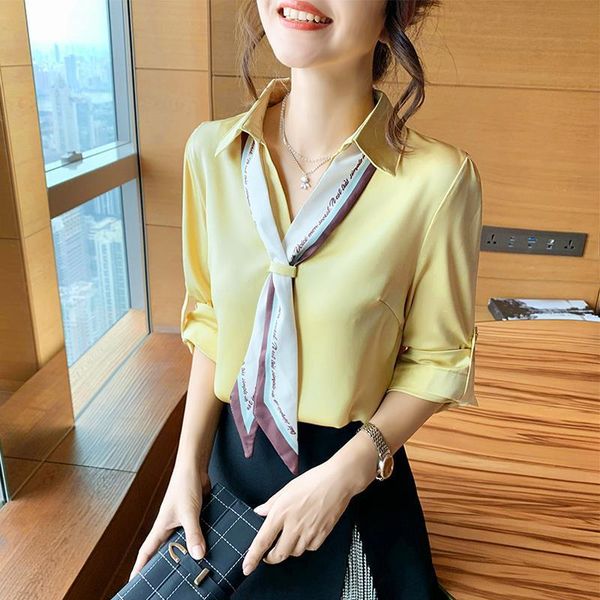 women's blouses & shirts women blouse chiffon white shirt autumn loose scarf long sleeve blusas ropa de mujer
women's blouses & shirts women blouse chiffon white shirt autumn loose scarf long sleeve blusas ropa de mujer