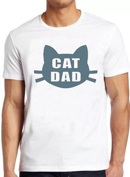 cat dad ever funny saying pun present slogan cool gift tee t shirt 4122, White;black
cat dad ever funny saying pun present slogan cool gift tee t shirt 4122, White;black