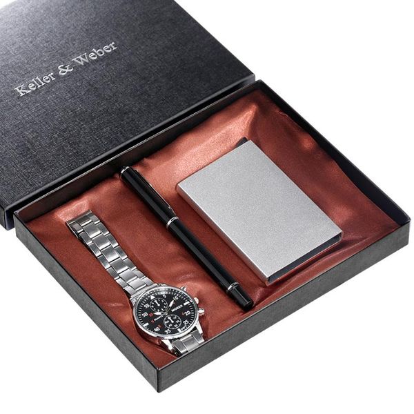 wristwatches arrivals mens watch signature pen card case gift sets fashion male quartz watches nice gifts with box dropship reloj hombre, Slivery;brown
wristwatches arrivals mens watch signature pen card case gift sets fashion male quartz watches nice gifts with box dropship reloj hombre, Slivery;brown