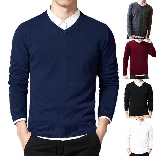 men's sweaters men sweater autumn winter v-neck warm knitted pullovers casual long sleeve slim knitwear plus size, White;black
men's sweaters men sweater autumn winter v-neck warm knitted pullovers casual long sleeve slim knitwear plus size, White;black