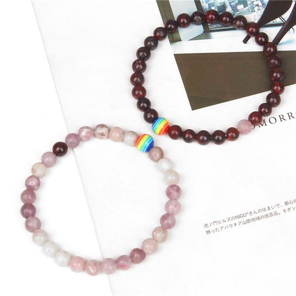 beaded, strands valentine's day couple bracelets for women men rainbow ball charm bangles bloodstone lilac stone natural set, Black
beaded, strands valentine's day couple bracelets for women men rainbow ball charm bangles bloodstone lilac stone natural set, Black