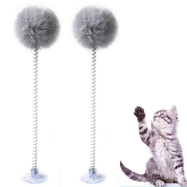 cat toys 2pcs teaser stick interactive toy pompom bell spring suction cup wand kitten playing pet supplies
cat toys 2pcs teaser stick interactive toy pompom bell spring suction cup wand kitten playing pet supplies
