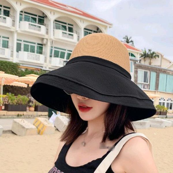 wide brim hats summer for women with fashion big bow sun protection sunshade foldable fisherman hat ladies cap female beach, Blue;gray
wide brim hats summer for women with fashion big bow sun protection sunshade foldable fisherman hat ladies cap female beach, Blue;gray