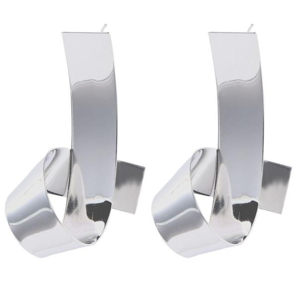 dangle & chandelier big statement women jewelry drop earrings twist metal bow earring personality ear classic female gift wholesale, Silver
dangle & chandelier big statement women jewelry drop earrings twist metal bow earring personality ear classic female gift wholesale, Silver