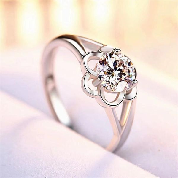 wedding rings 1 carat simulation moissan diamond 925 sterling silver opening adjustable ring female couple marriage proposal, Slivery;golden
wedding rings 1 carat simulation moissan diamond 925 sterling silver opening adjustable ring female couple marriage proposal, Slivery;golden