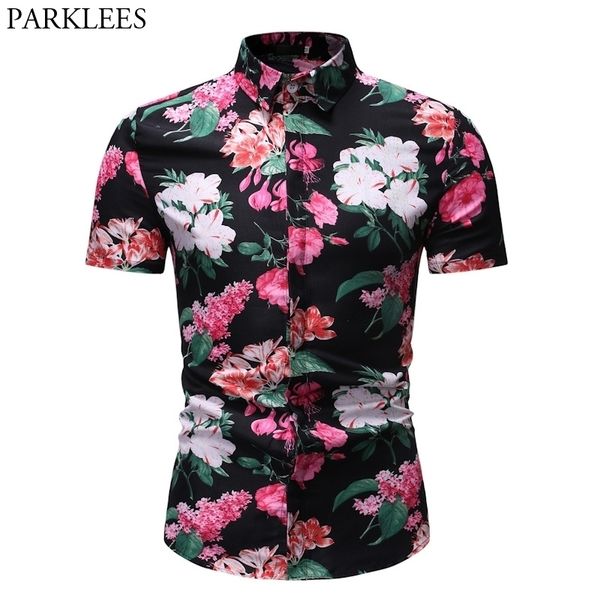 men slim fit floral print short sleeve button down beach hawaiian casual aloha shirt for holiday party chemise hawaiienne homm 210522, White;black
men slim fit floral print short sleeve button down beach hawaiian casual aloha shirt for holiday party chemise hawaiienne homm 210522, White;black